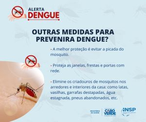 Outras medidas para prevenir a Dengue